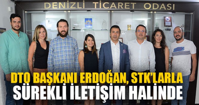 DTO Başkanı Uğur Erdoğan, STK’larla bir araya geldi