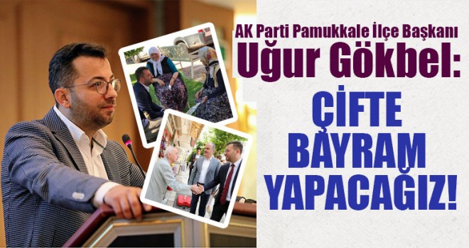 Başkan Uğur Gökbel,  Ramazan Bayramını kutladı