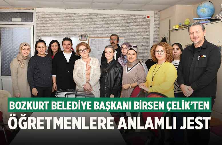 Bozkurt Belediye Başkanı Birsen Çelik’ten Öğretmenlere Anlamlı Jest