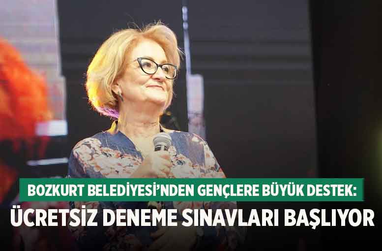 Bozkurt Belediyesi’nden Gençlere Büyük Destek: Ücretsiz Deneme Sınavları Başlıyor