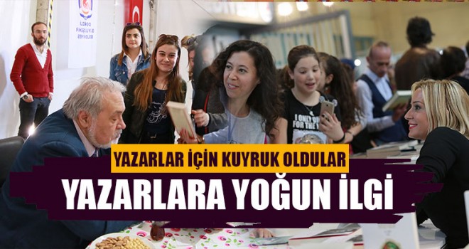 Denizli’de Yazarlara Yoğun İlgi