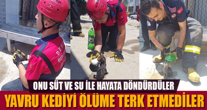 Denizli'de itfaiyeden alkışlanacak hareket