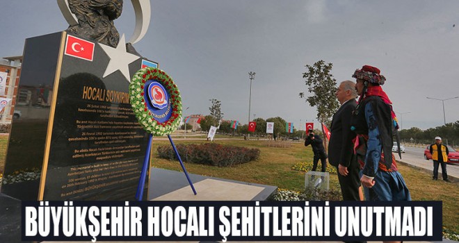 Büyükşehir'den Hocalı şehitlerini için anma programı