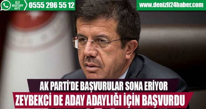 Ak Parti'de Zeybekci adaylığını açıkladı