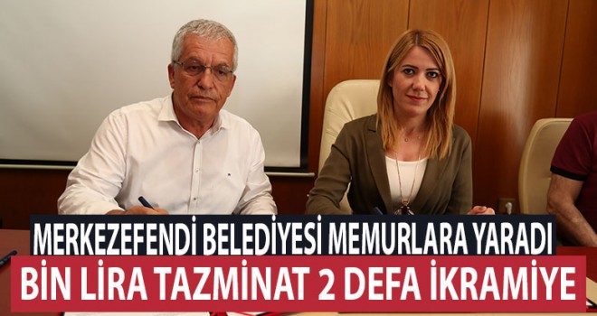 MERKEZEFENDİ BELEDİYESİ MEMURLARA YARADI