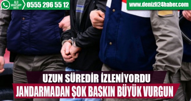 Jandarmadan uyuşturucu büyük vurgun