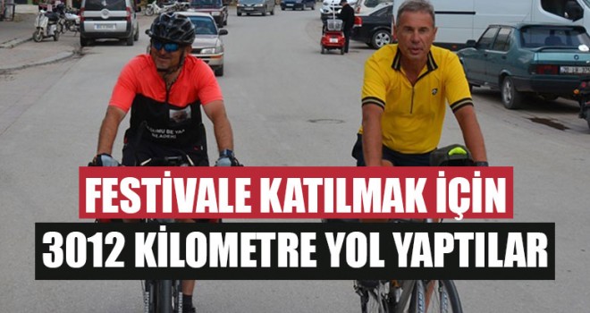 Festivale Katılmak İçin 3012 Kilometre Yol Yaptılar