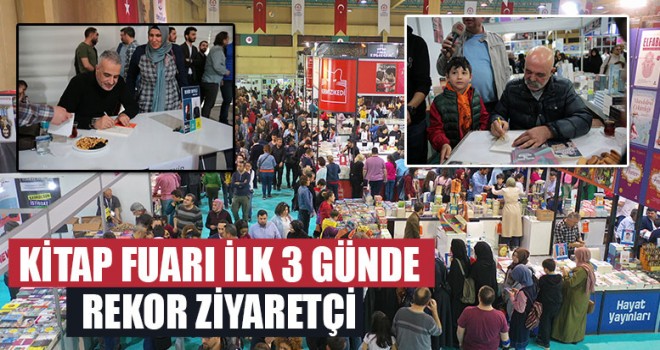 Kitap Fuarı İlk 3 Günde Rekor Ziyaretçi