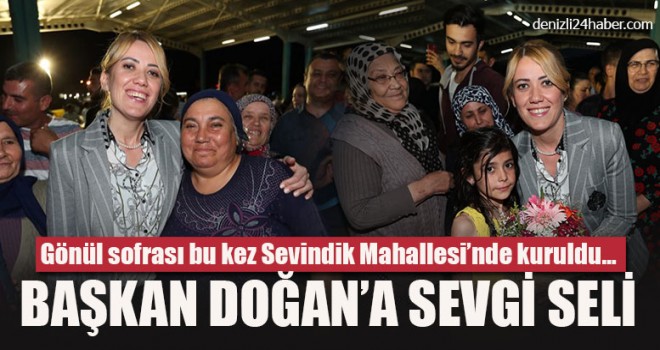 Merkezefendi Belediyesi’nin iftar sofrası Sevindik'te kuruldu