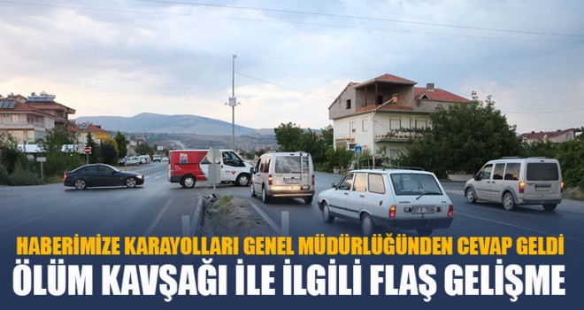 Denizli’deki Ölüm Kavşağı İle İlgili Flaş Gelişme