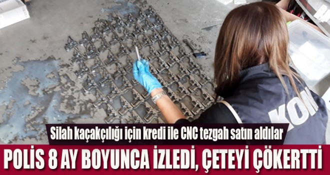 Denizli'de polisten silah kaçakçılarına operasyon