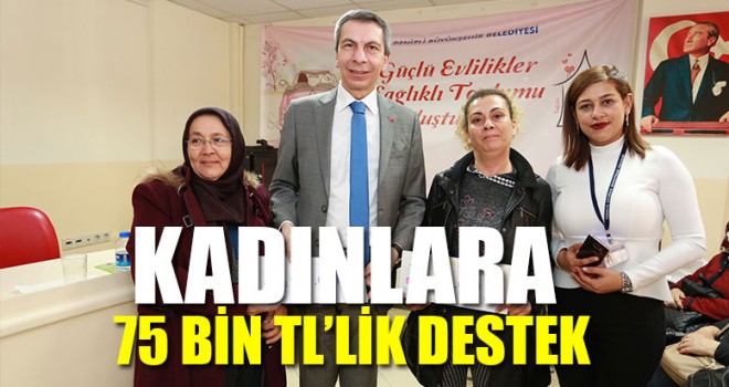 Kadınlara 75 Bin TL’lik Destek