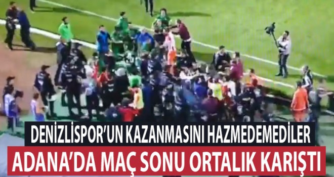 Denizlispor'un galibiyetini hazmedemediler