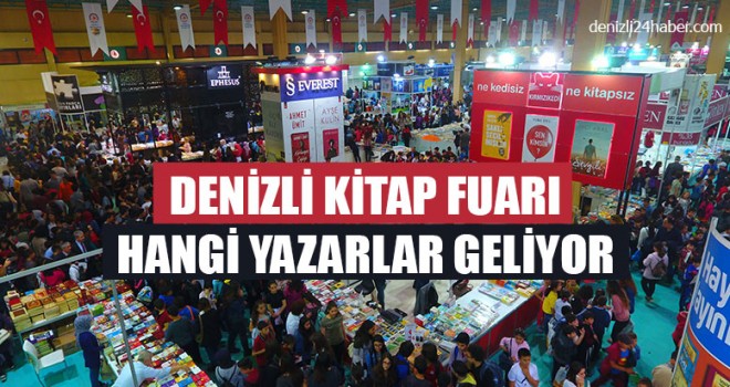 Denizli kitap fuarı 2019 | Denizli kitap fuarı yazarları