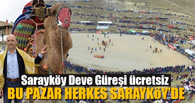 Bu Pazar Herkes Sarayköy’de