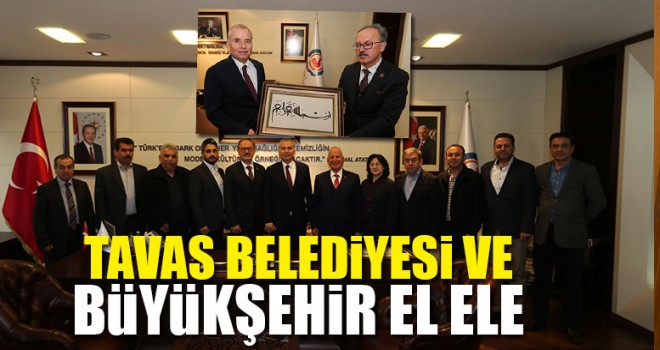 Tavas Belediyesi Ve Büyükşehir El Ele