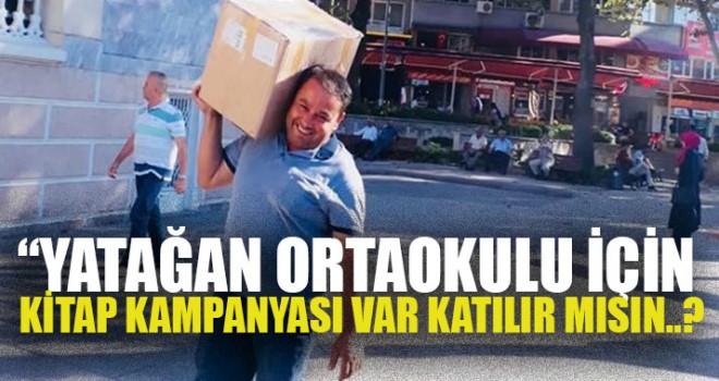 “Yatağan Ortaokulu İçin Kitap Kampanyası Var Katılır Mısın?”