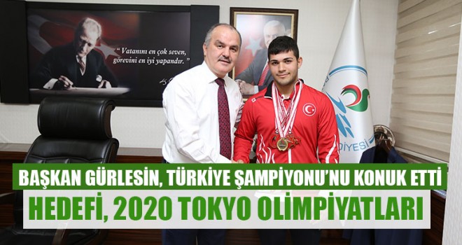 Başkan Gürlesin, Türkiye Şampiyonu’nu Konuk Etti