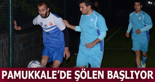 PAMUKKALE’DE 8. FUTBOL ŞÖLENİ BAŞLIYOR