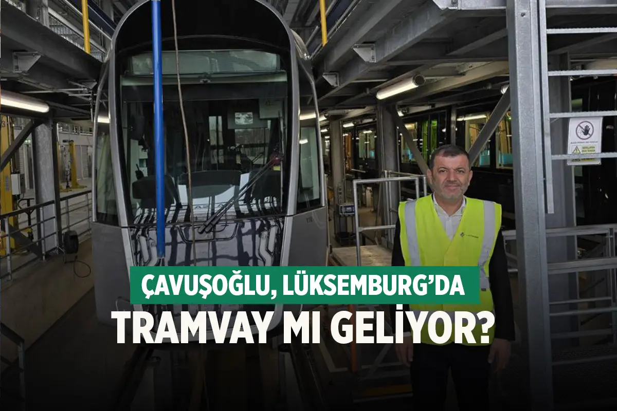 Denizli'ye tramvay mı geliyor! Çavuşoğlu'ndan inceleme