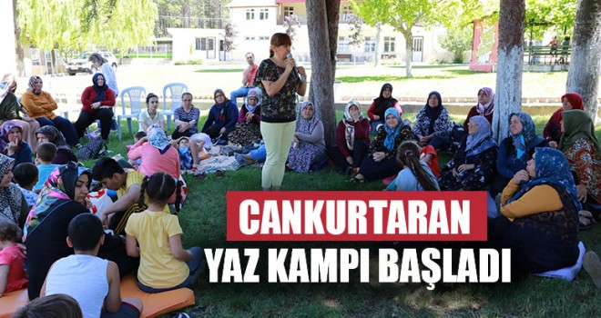 Cankurtaran Yaz Kampı Başladı