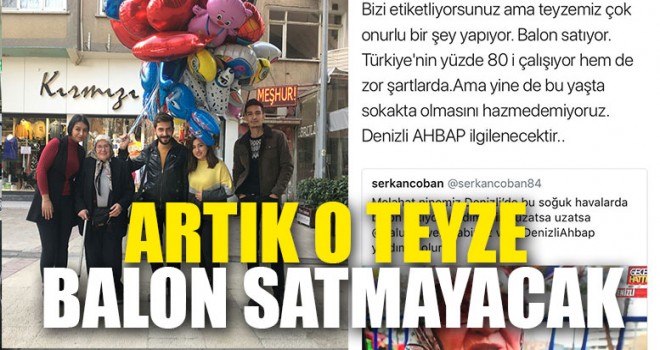 Artık O Teyze Balon Satmayacak