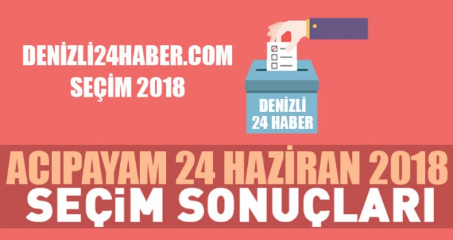 Acıpayam 2018 seçim sonuçları Acıpayam Cumhurbaşkanlığı seçim sonuçları