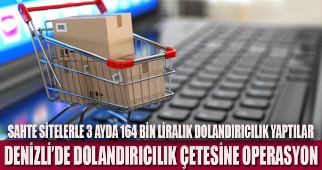 Denizli'de dolandırıcılara operasyon