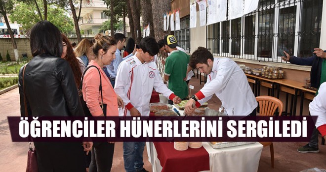 Öğrenciler Hünerlerini Sergiledi