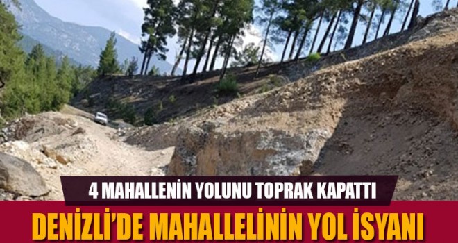 Toprak kaydı yol kapandı