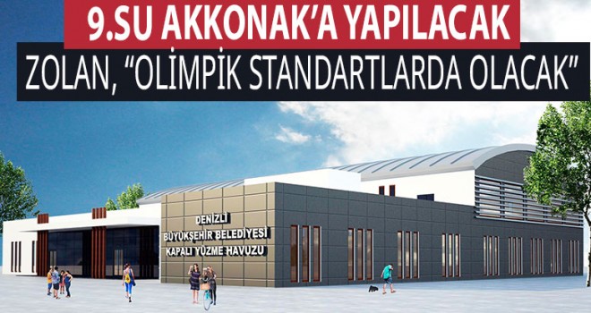 9. Kapalı Yüzme Havuzu Akkonak'a