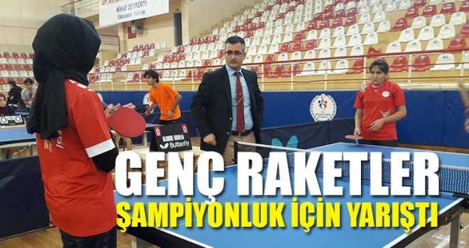 Genç Raketler Şampiyonluk İçin Yarıştı