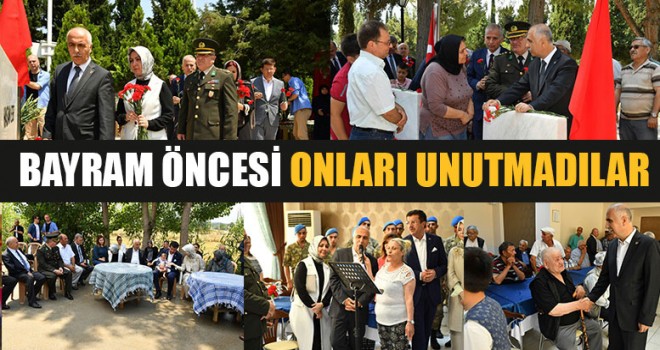 Bayram Öncesi Onları Unutmadılar