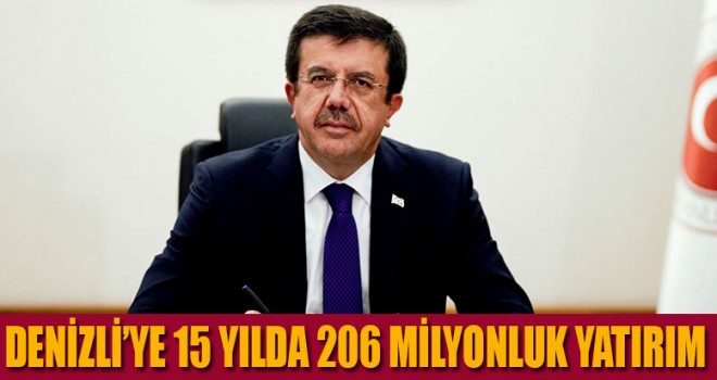 DENİZLİ’YE YATIRIM YAĞDI