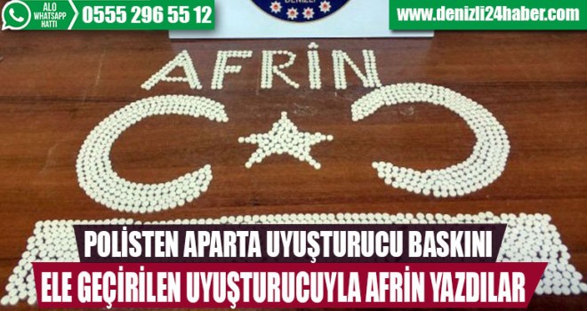 Denizli'de uyuşturucu operasyonu