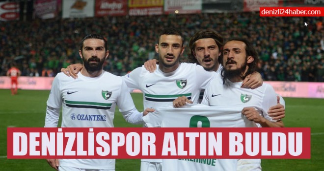 Denizlispor altın buldu