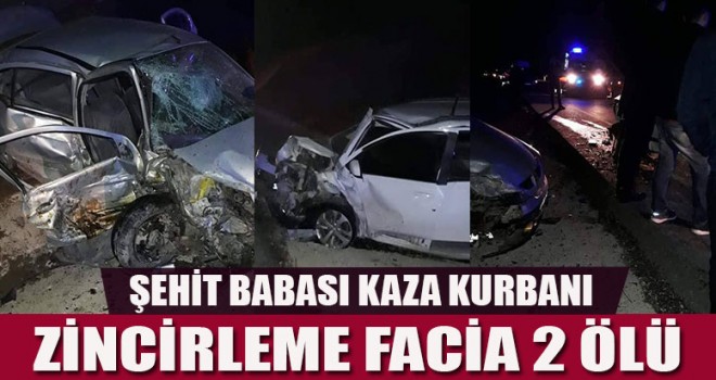 Zincirleme faciada 2 ölü