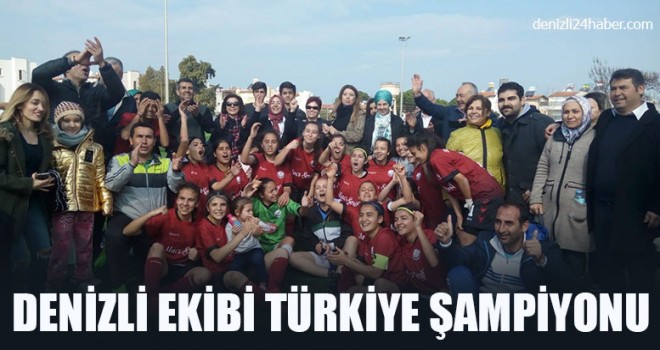 Denizli Ekibi Türkiye Şampiyonu