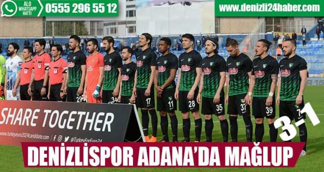 HOROZ ADANA'DA MAĞLUP