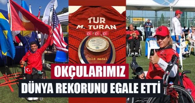 Okçularımız Dünya Rekorunu Egale Etti