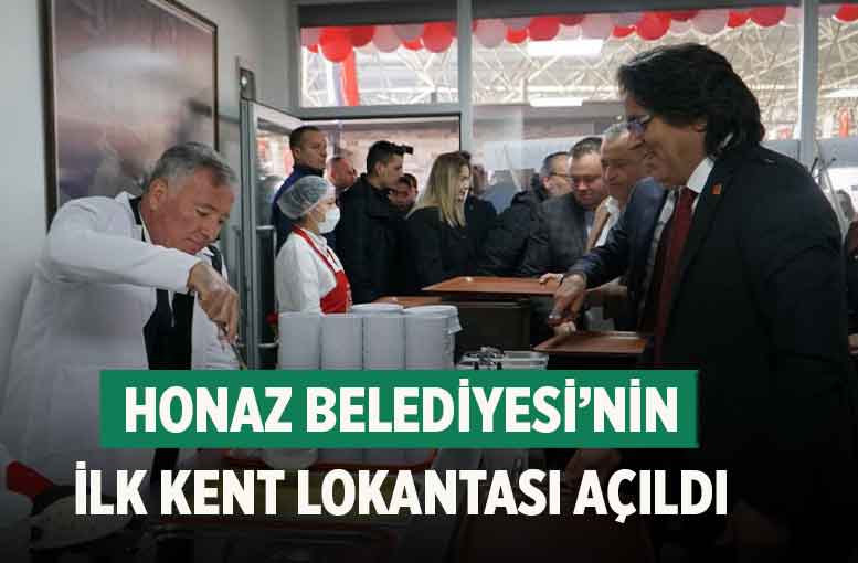 Honaz Belediyesi’nin İlk Kent Lokantası Açıldı