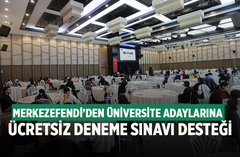 Merkezefendi Belediyesi’nden Üniversite Adaylarına Ücretsiz Deneme Sınavı Desteği