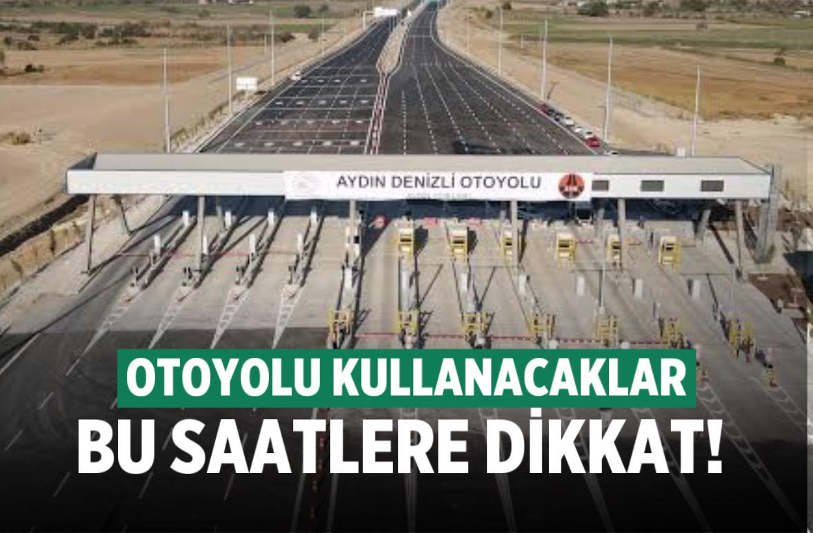 Otoyolu kullanacaklar dikkat! Patlatmalı yol çalışması uyarısı