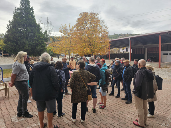 Denizli’de Çal Bağ Yolu İlk Yabancı Turistlerini Ağırladı2